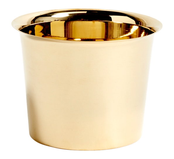 Botanical Family blomsterpotte medium messing fra HAY