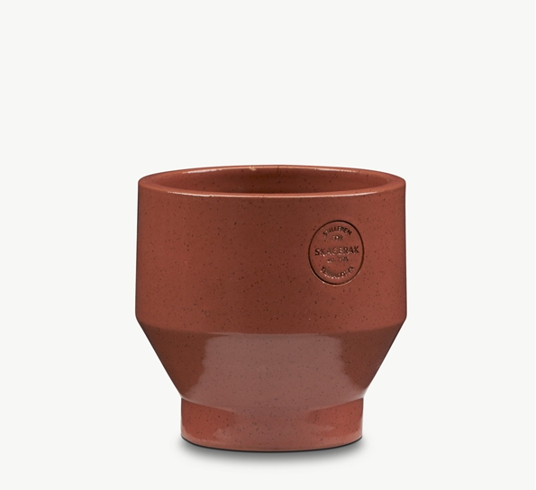 Edge potteskjuler rød 15 cm fra Skagerak