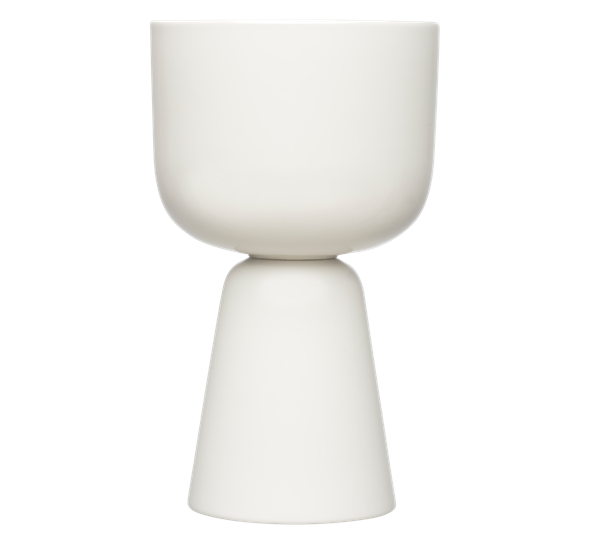 Nappula potteskjuler 26 cm hvit fra Iittala