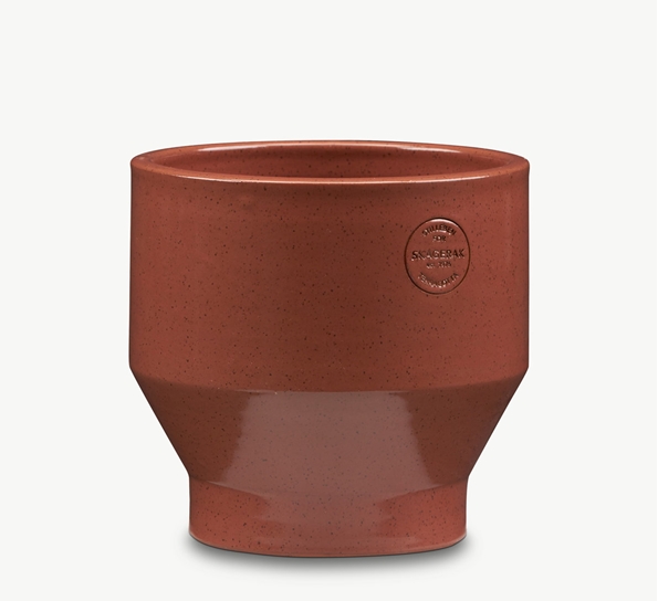 Edge potteskjuler rød 18 cm fra Skagerak