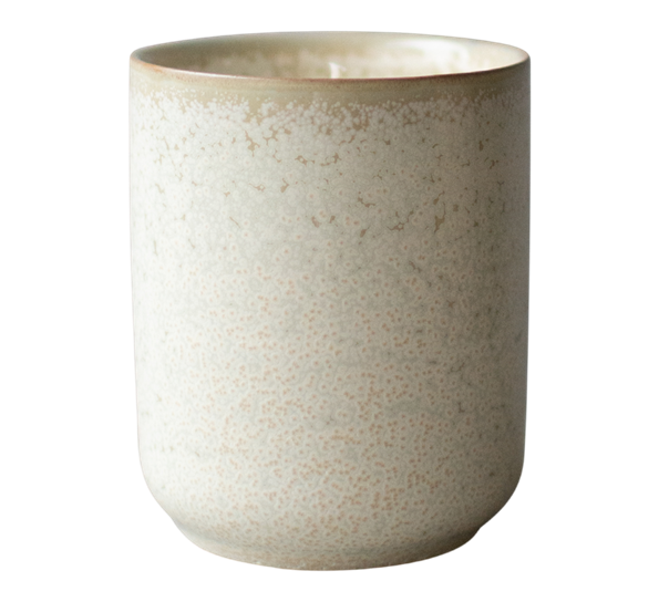 Burn duftlys 10 cm blank krem DBKD