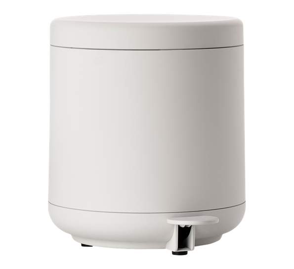 Ume pedalbøtte soft grey h22 cm fra Zone