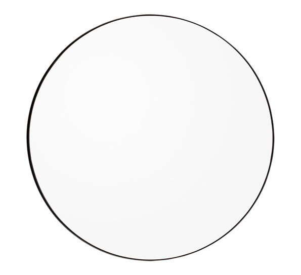 Circum speil 90 cm klar sort fra AYTM