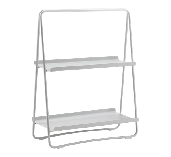 Singles hylle a-table soft grey 58 cm fra Zone
