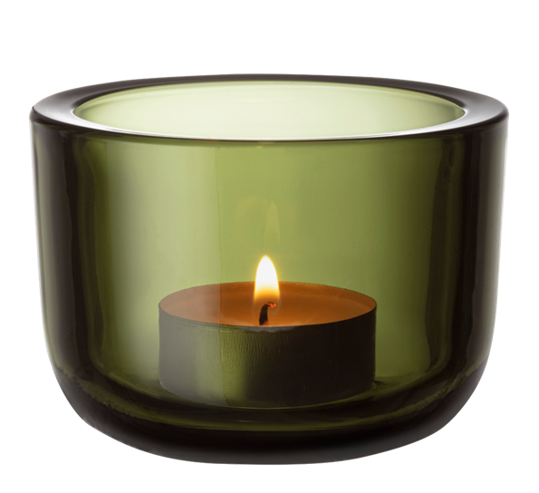 Valkea lyslykt 60 mm mosegrønn fra Iittala