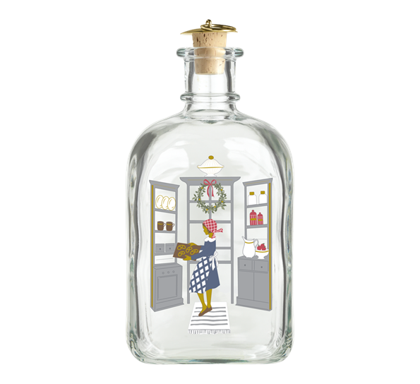 2024 juleflaske 73 cl fra Holmegaard