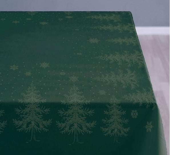 Winterland duk 150x320 cm mørk grønn fra Södahl