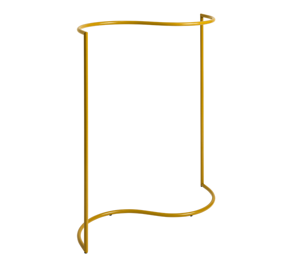Colour rack klesstativ S-formet dijon gul fra HAY