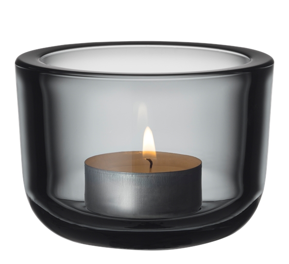 Valkea lyslykt 60 mm grå fra Iittala