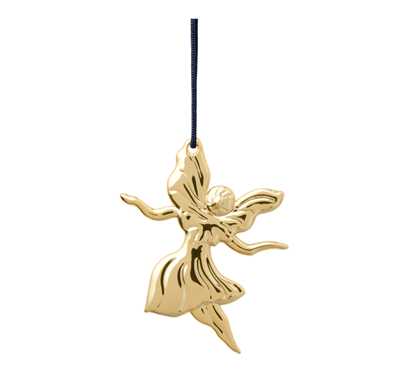 Karen Blixen dansende engel h7 forgylt fra Rosendahl