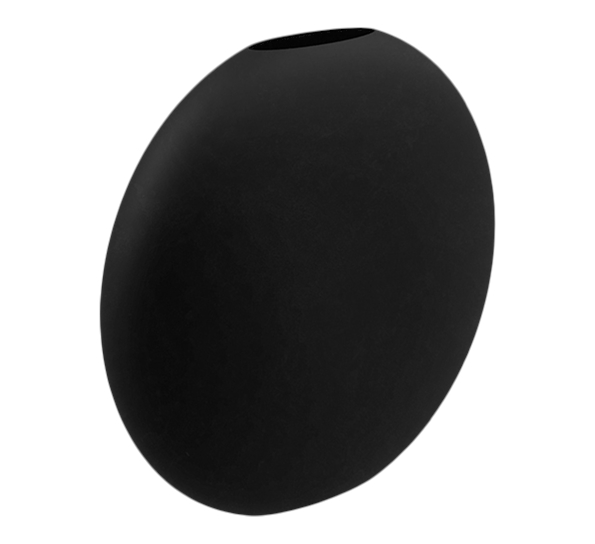 Pastille vase 15 cm sort fra Cooee Design