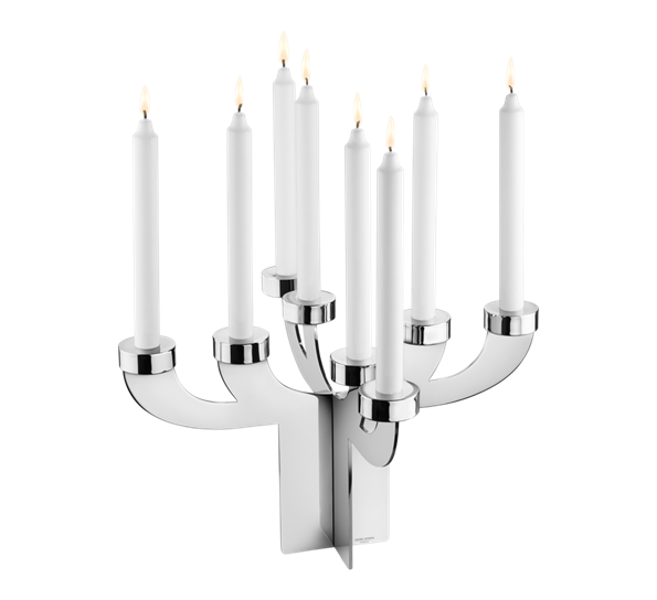 Masterpieces gm kandlelaber 8 lys fra Georg Jensen