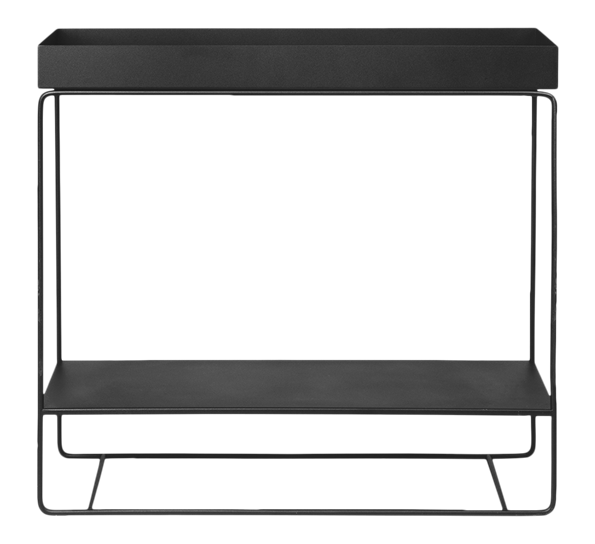 Plant box 2 nivå sort fra Ferm Living