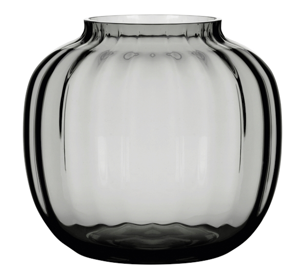 Primula vase 12,5 cm smoke fra Holmegaard
