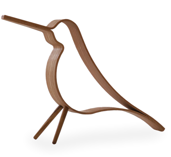 Woody Bird eik stor fra Cooee Design