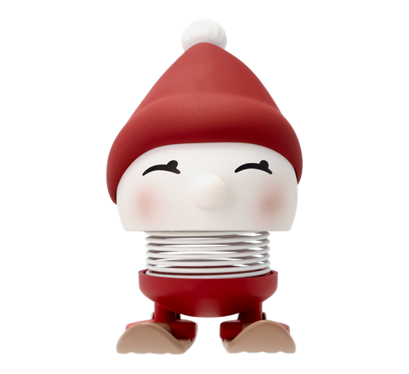 Hoptimist skiing bimble soft 7,2 cm berry fra Hoptimist