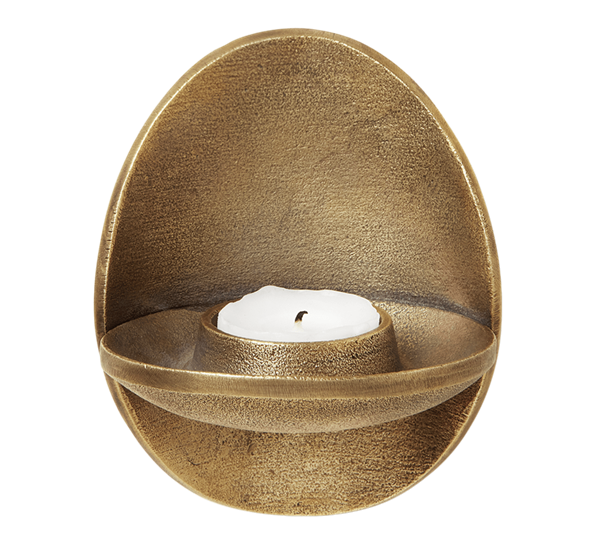 Agapé Wall telysestake messingfinish fra Ferm Living