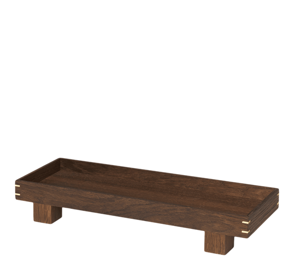 Bon trebrett 12x36 cm røkt eik fra Ferm Living