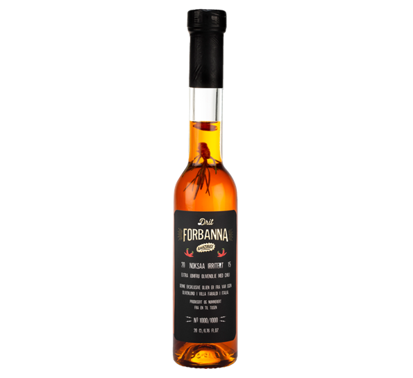 Chiliolje Noksaa Irritert 20 cl Drit Forbanna