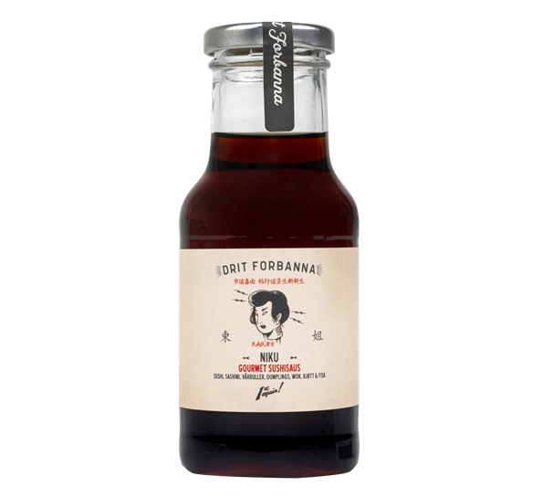 Niku Gourmet sushisaus 25 cl Drit Forbanna
