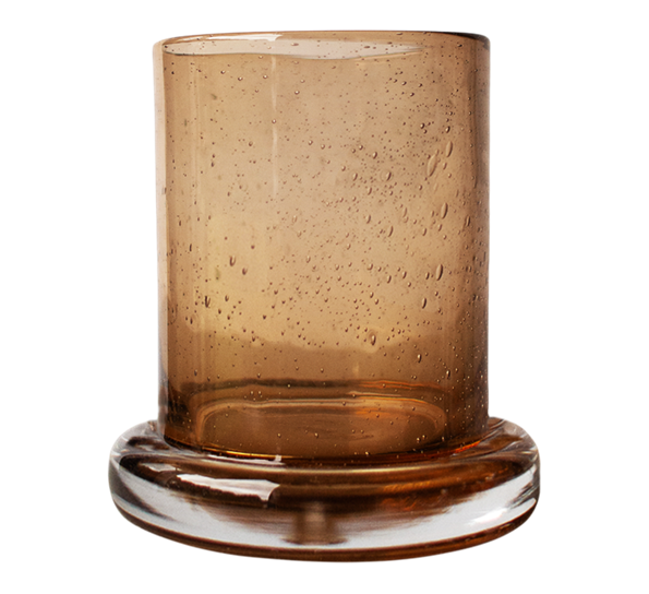 Bubble lyslykt 11 cm rust fra DBKD