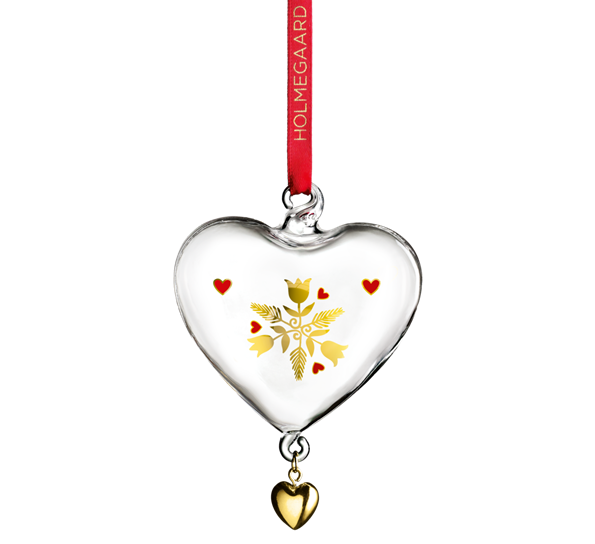 2020 årets julehjerte klar fra Holmegaard