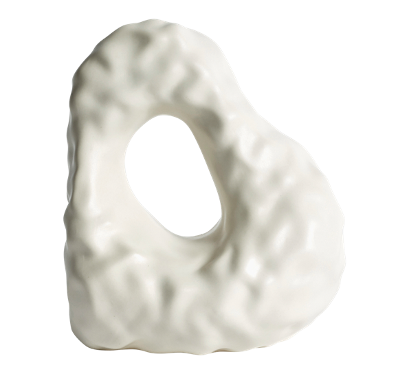 W&S Little Boulder bokstøtte ivory fra HAY