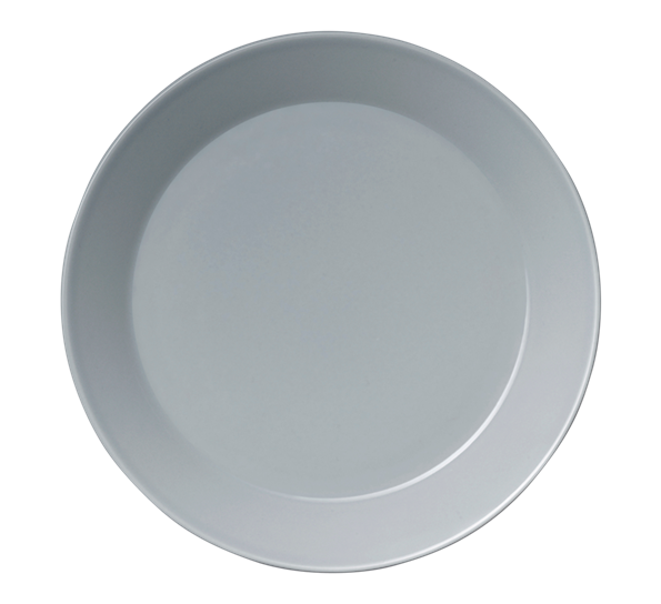 Teema tallerken 26 perlegrå fra Iittala