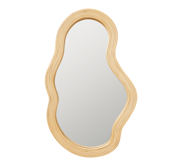 Pond speil medium rotting natur fra Ferm Living