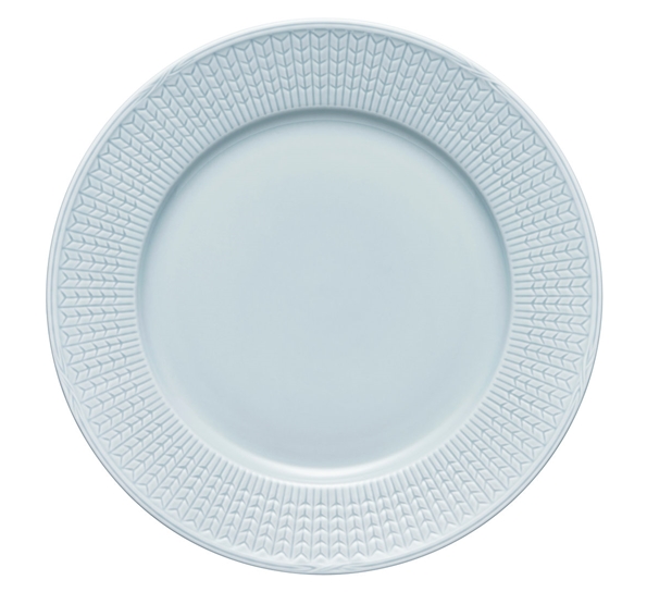 Swedish Grace Is tallerken flat 27 cm fra Rörstrand