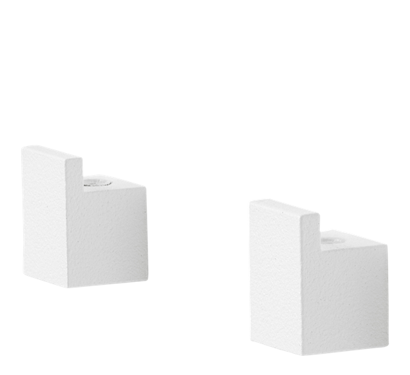 Kubus wall veggoppheng hvit fra By Lassen