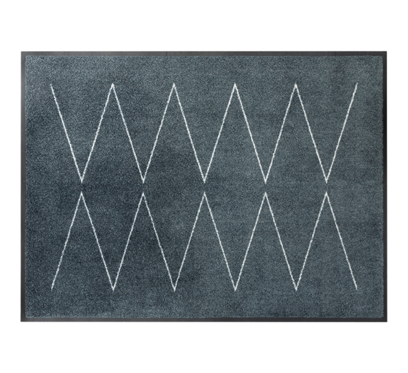 Lyn Grey dørmatte 85x115 cm fra Heymat