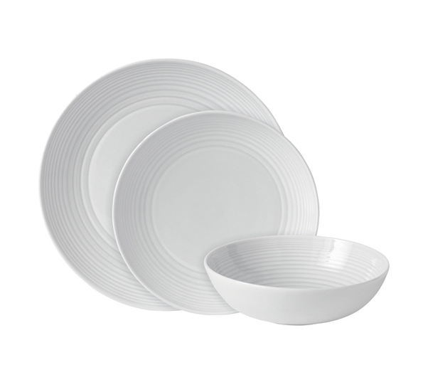 Ramsay Maze White 12 Deler Sett fra Royal Doulton