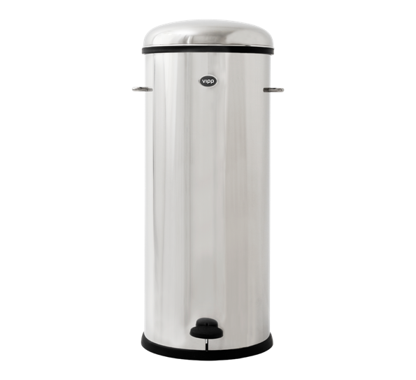 Vipp17 pedalbøtte rustfritt stål 30 L fra Vipp