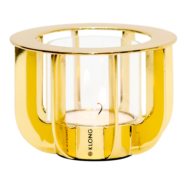 Jazz lyslykt messing mini fra Klong