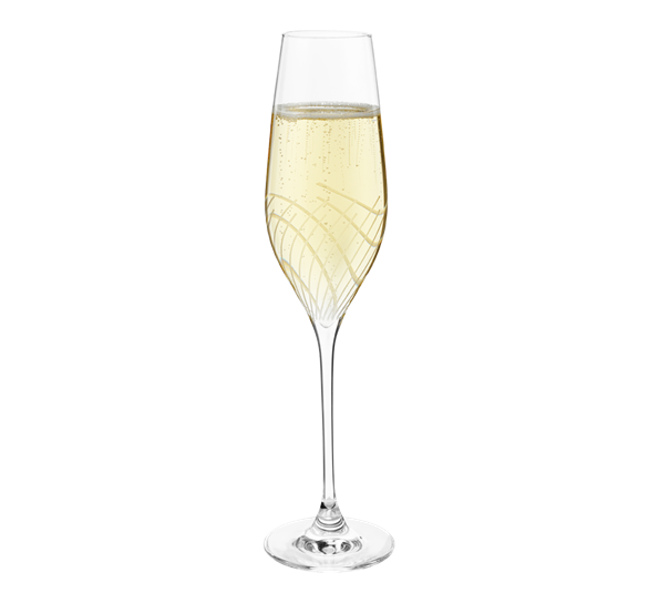 Cabernet Lines champagneglass 29 cl 2-pk fra Holmegaard