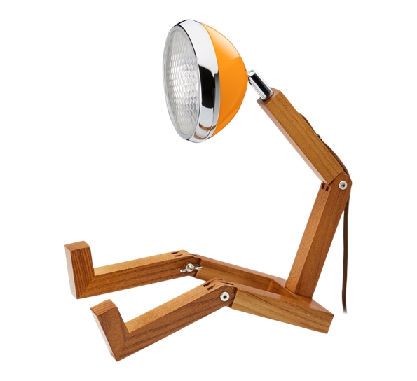 Mr. Wattson lampe Mclaren orange fra Piffany Copenhagen