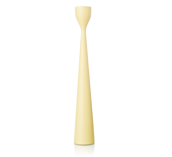 Rolf lysestake vaniljegul 38 cm
