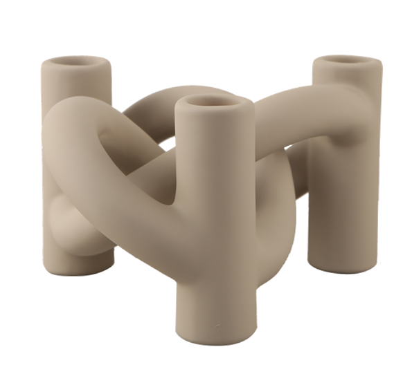 Lykke Three lysestake sand fra Cooee Design