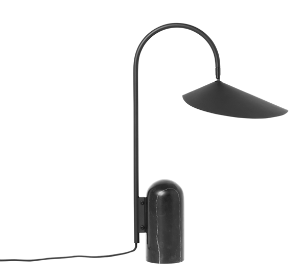 Arum bordlampe sort fra Ferm Living