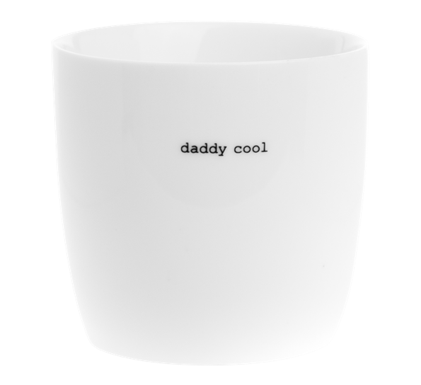 Krus Daddy cool 30 cl hvit fra Sögne Home