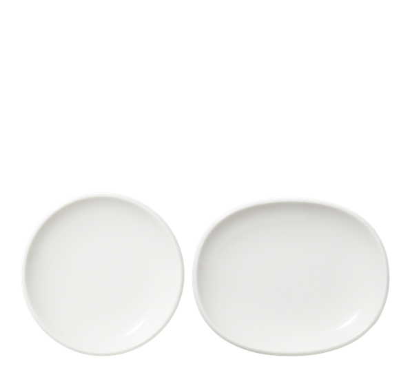 Raami tallerkener små hvite 2 stk fra Iittala