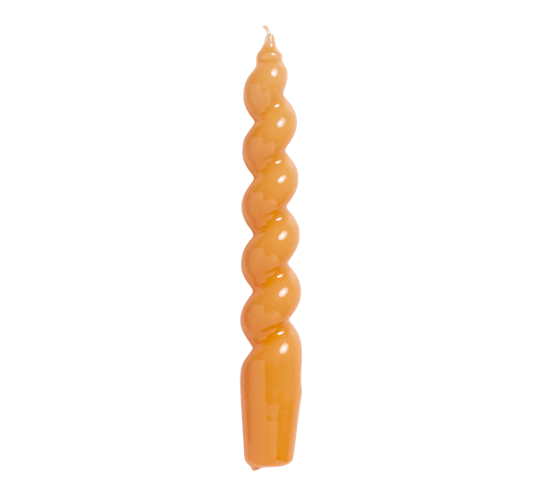 Spiral candle lys 19 cm tangerine fra HAY