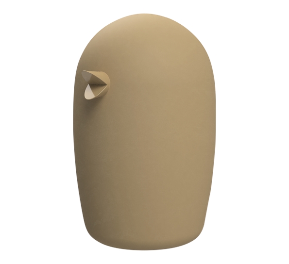Ceramic bird 12 cm oker fra Cooee Design