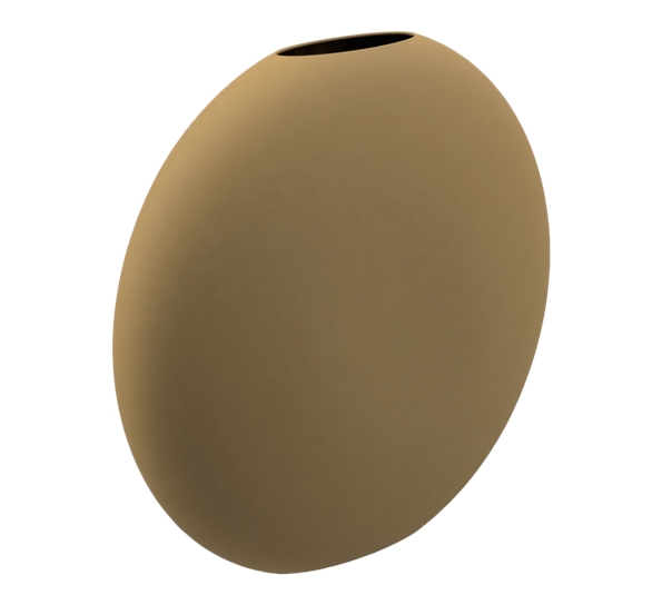Pastille vase 15 cm oker fra Cooee Design