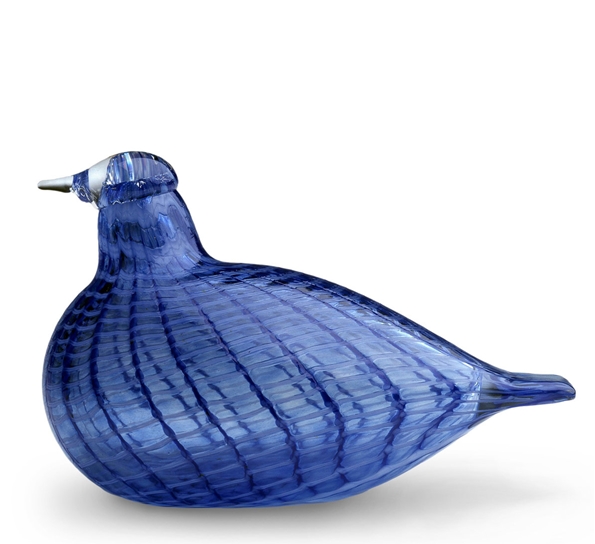 Glassfugl Blåstjert fra Iittala