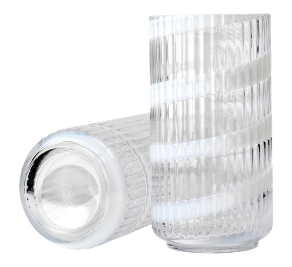 <p>Lyngbyvase h20,5 cm swirl hvit fra Lyngby Porcelæn</p>

