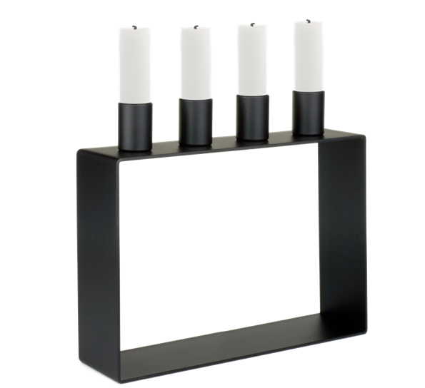 FRAME 4 lysestake sort fra Novoform