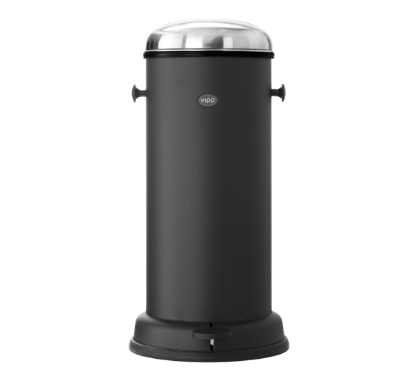 Vipp16 pedalbøtte 18 liter sort fra Vipp
