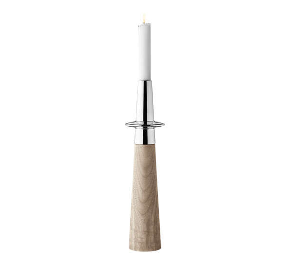 Ellipse lysestake stor fra Georg Jensen